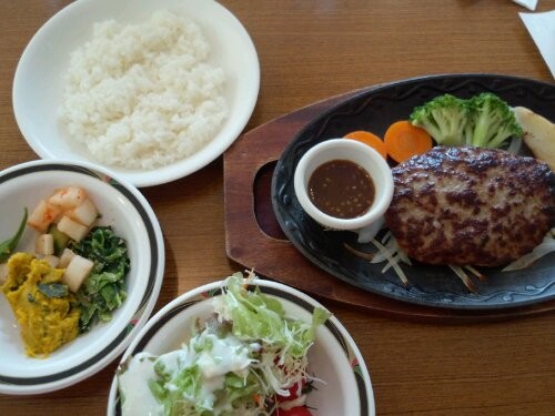 ステーキハンバーグ&サラダバー けん(豊崎TOMITON )