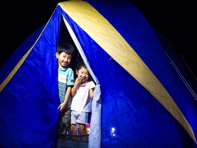 GW限定プラン♪山遊び大石林山キャンプ体験