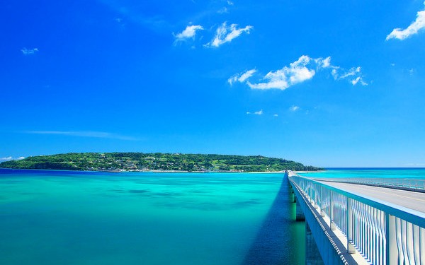 人気の沖縄観光スポット！古宇利島♪