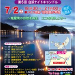 編集後キャンドル