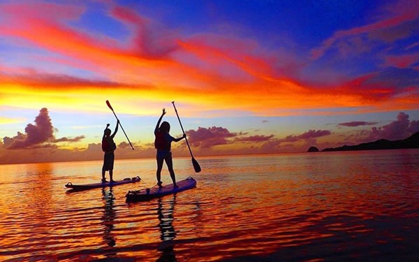 石垣島でサンセットSUPだぞ！絶景感動夕陽体験だぞ！おすすめだぞ！