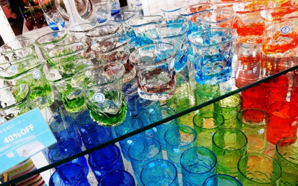 琉球ガラスのアウトレット/じゃんがらや(糸満市)