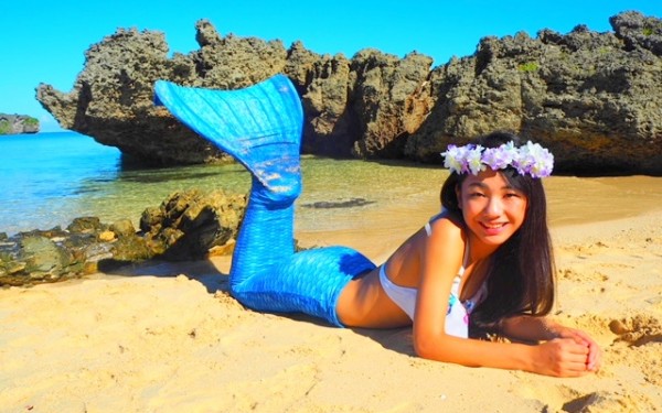 アリエルに憧れて人魚になってみた|沖縄旅の思い出フォトコンテスト