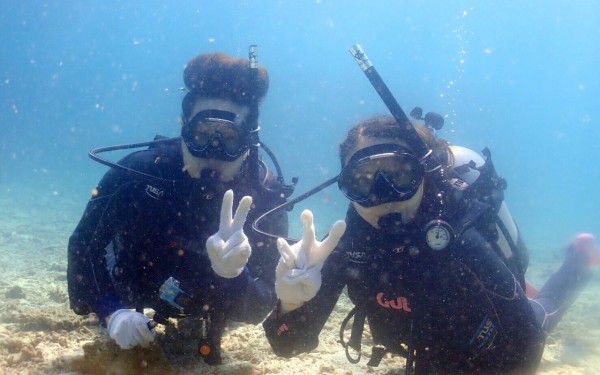 新婚旅行&初めてのダイビング|沖縄旅の思い出フォトコンテスト