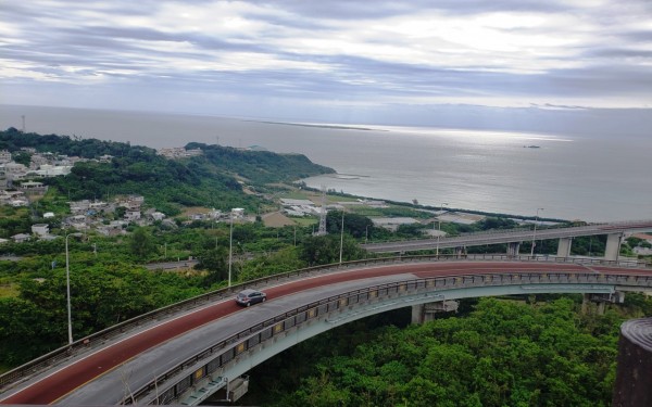 絶景です。にらいかない橋(南城市)