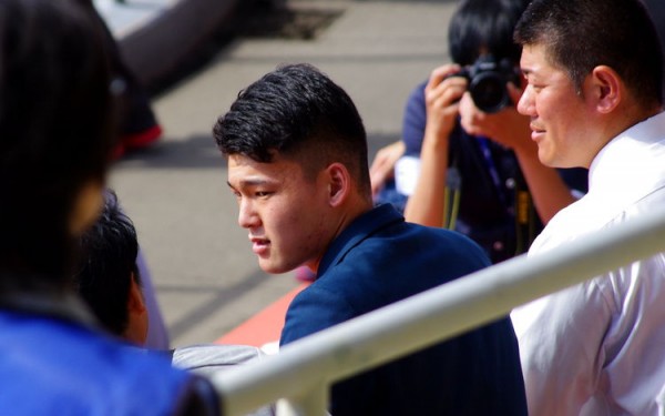 中日ドラゴンズの沖縄キャンプを見に行く。2019年秋季キャンプの2回目。（北谷町）