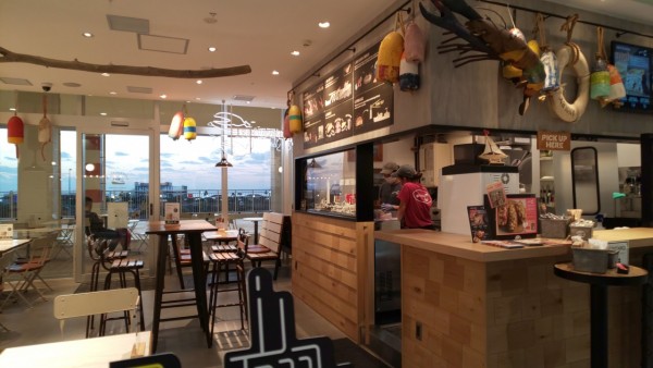 ルークスロブスター店内