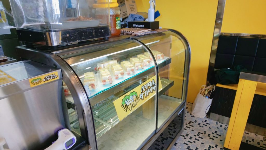 ベジタルサンドイッチショーケース