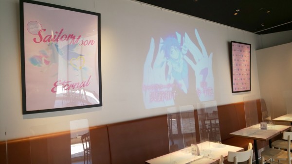 セーラームーンエターナルカフェ店内その２