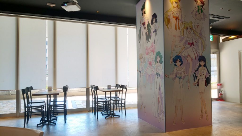 セーラームーンエターナルカフェ店内
