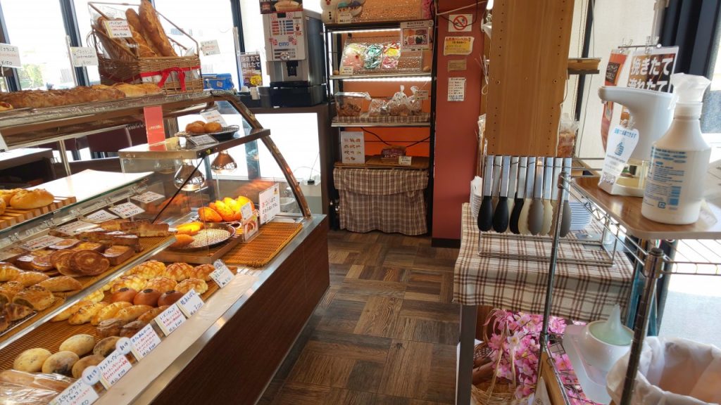 アプリコットベーカリー店内