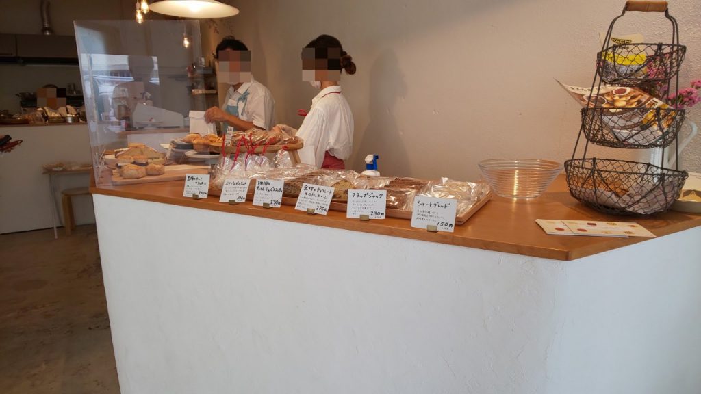 トウカベイクショップカウンター