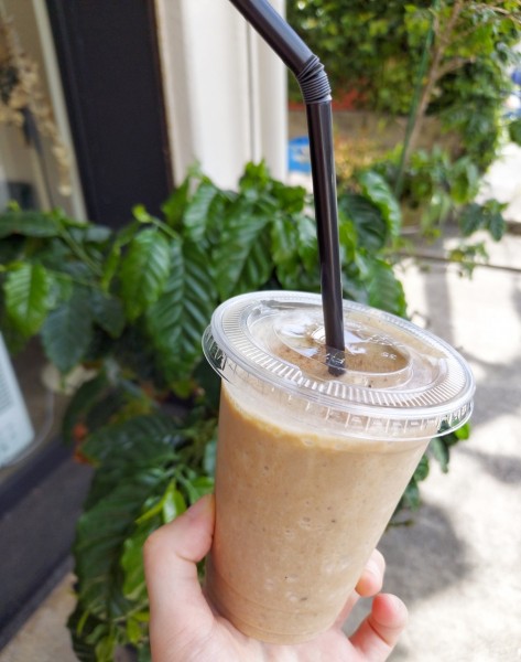 バナナコーヒーシェイク