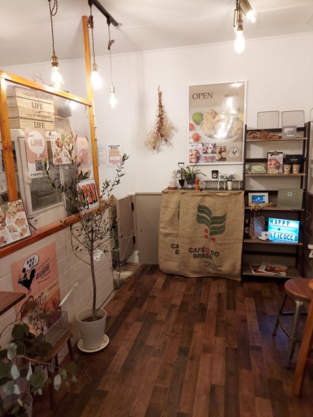 アチコッコの店内の様子