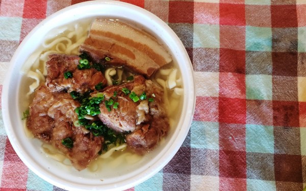 沖縄そば 初テイクアウト(八重瀬町)