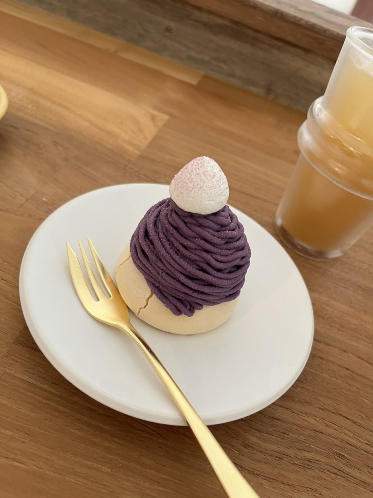 うんてん洋菓子店紅芋モンブラン