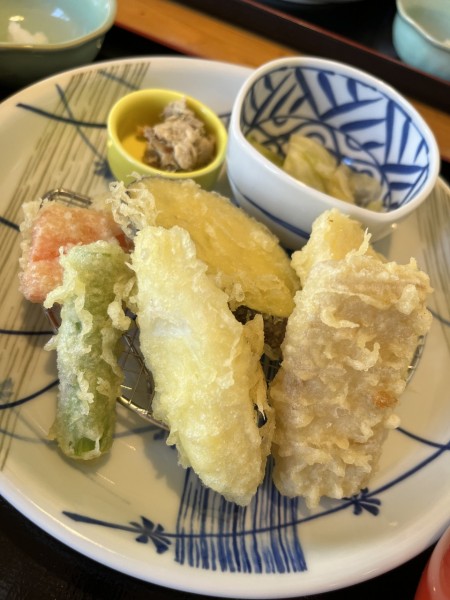 天ぷら村中の天ぷらアップ