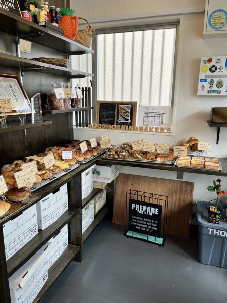 グッドモーニングベーカリー店内