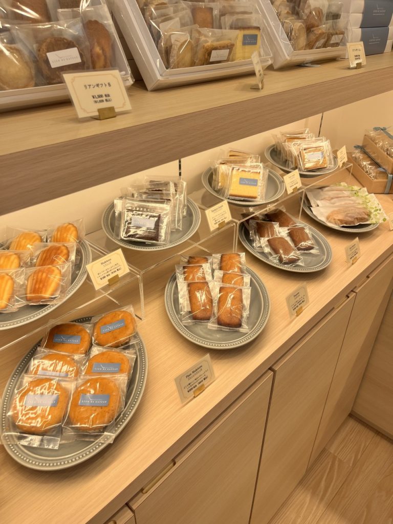 リアンドガトー焼き菓子フィナンシェなど