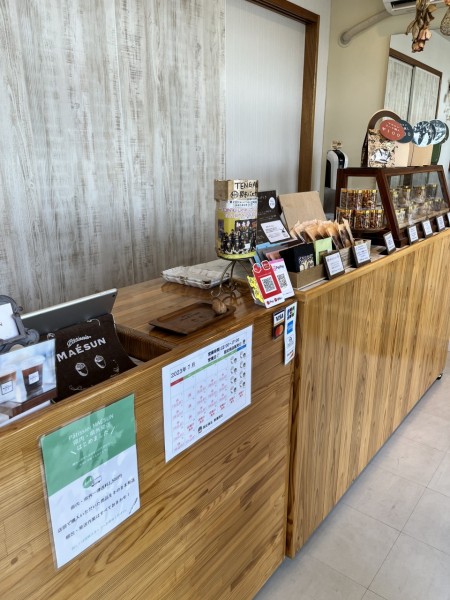 パティシエマエサンカウンター