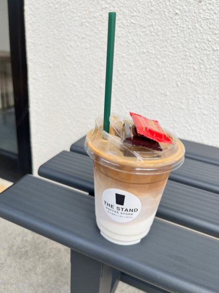 THE STANDカフェラテ