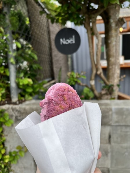 紅いも揚げパン