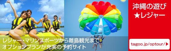 沖縄の遊び・沖縄オプショナルツアー予約