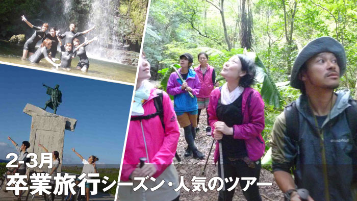 石垣島 2-3月卒業旅行シーズン・学生人気のツアー オプションプラン