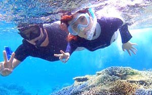 慶良間諸島シュノーケリング